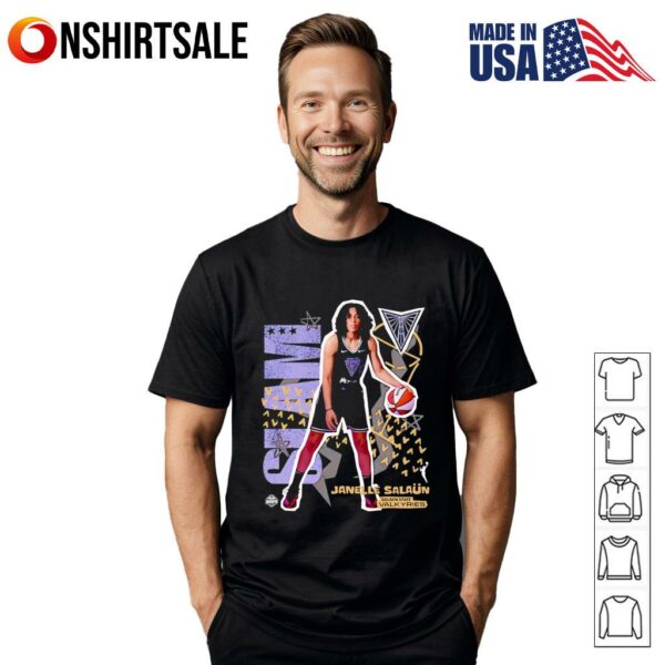 WSLAM Golden State Valkyries Janelle Salaun T-Shirt