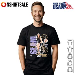 WSLAM Golden State Valkyries Kaitlyn Chen T-Shirt