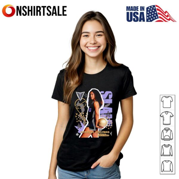 WSLAM Golden State Valkyries Monique Billings T-Shirt