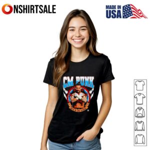 WWE CM Punk Best In The World Pose T Shirt 2