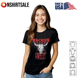 Wacken Hell Party 2026 Louder Than Hell Woa Party T Shirt 2