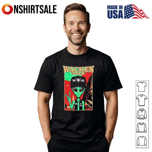 Wacken invasion alien tour T-Shirt
