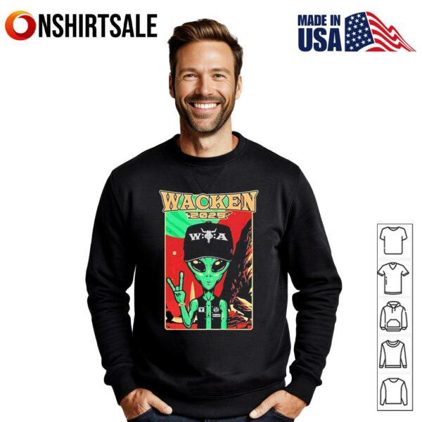 Wacken invasion alien tour T-Shirt