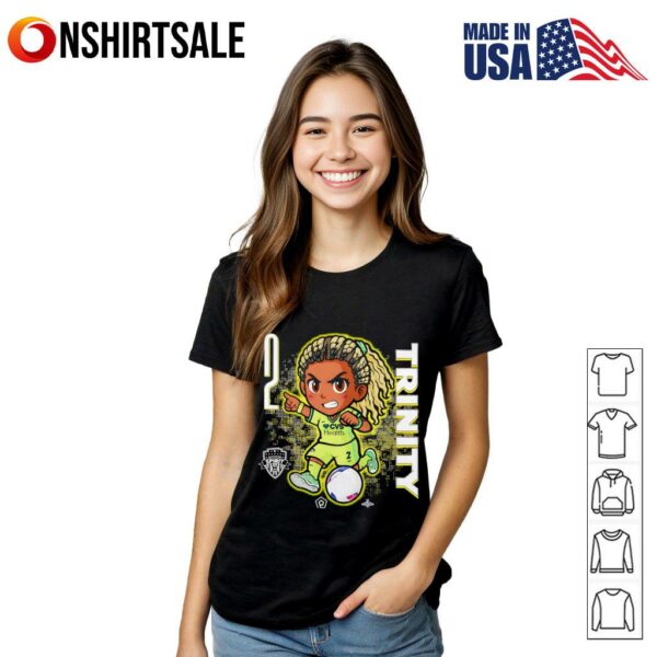 Washington Spirit Trinity Rodman chibi T-Shirt