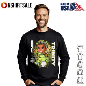 Washington Spirit Trinity Rodman chibi T Shirt 3