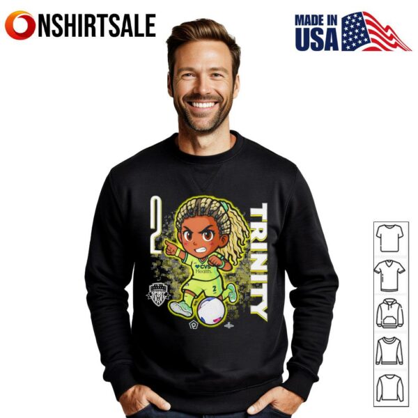 Washington Spirit Trinity Rodman chibi T-Shirt