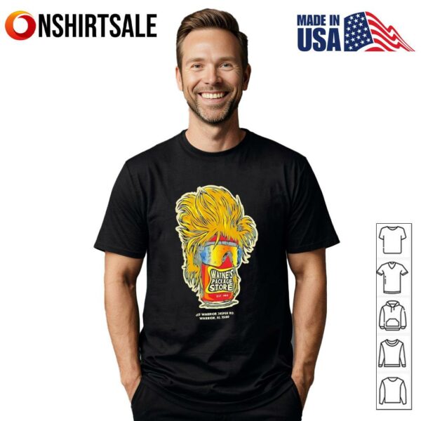 Wayne’s Package Store 40s Warrior jasper hair T-Shirt