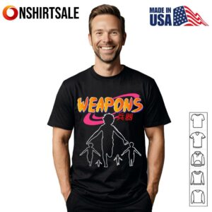 Weapons Anime Naruto T-Shirt