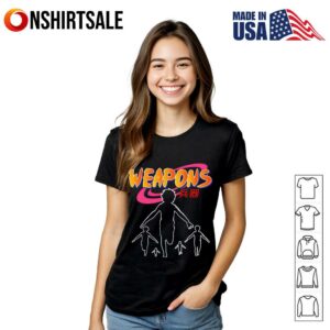 Weapons Anime Naruto T Shirt 2
