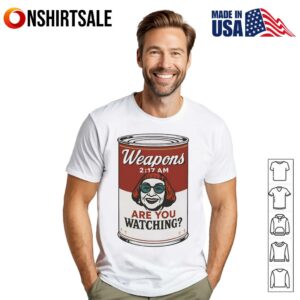 Weapons Wendys Are You Watching Zach Cregger Cannning Head. T-Shirt