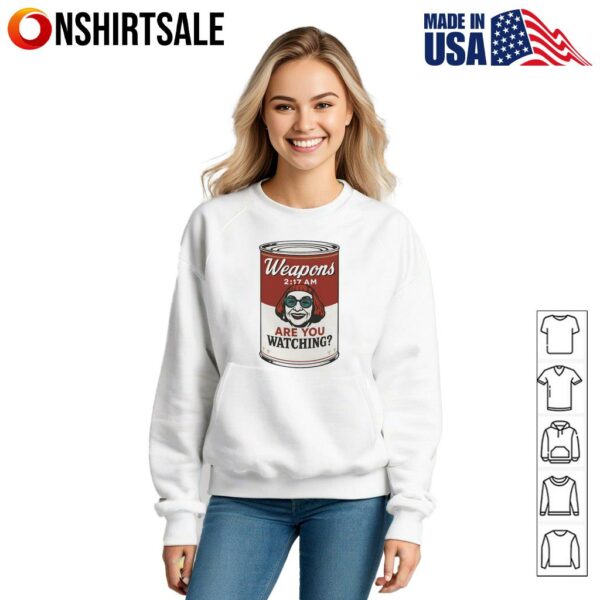 Weapons Wendys Are You Watching Zach Cregger Cannning Head. T-Shirt
