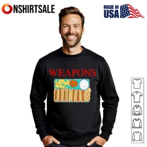 Weapons hot dogs T Shirt 3