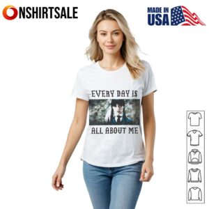 Wednesday Girls Halloween every day is all about me T Shirt 2