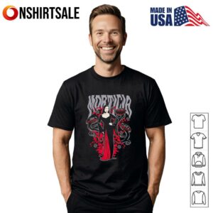 Wednesday Morticia and Cleopatra T Shirt 1
