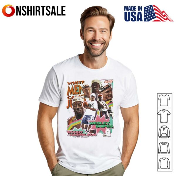 White Men Cant Jump Woody Harrelson and Wesley Snipes T-Shirt
