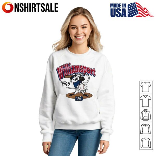 Williamsport Cream Batter since 1795 baseball T-Shirt