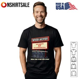 Wren Movies Drive-In retro vintage T-Shirt