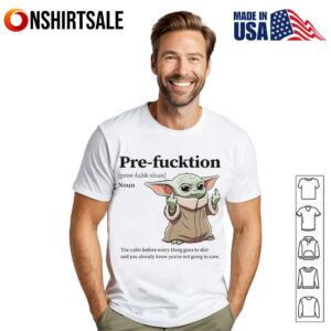Yoda pre-fucktion the calm before everything goes to shit T-Shirt