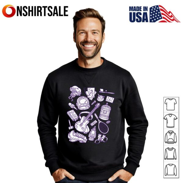Creative Hobbies Guitar Astronaut Book Painting Sports Coffee T-Shirt