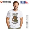 Cute Hamster Janitor Funny Cleaning Pet Lover T-Shirt