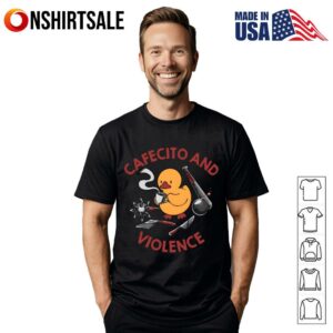 Duck Cafecito And Violence T Shirt 1