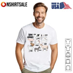 Farm Animals T Shirt 1