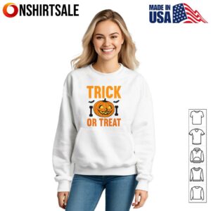 Halloween Trick Or Treat Pumpkin T Shirt 3