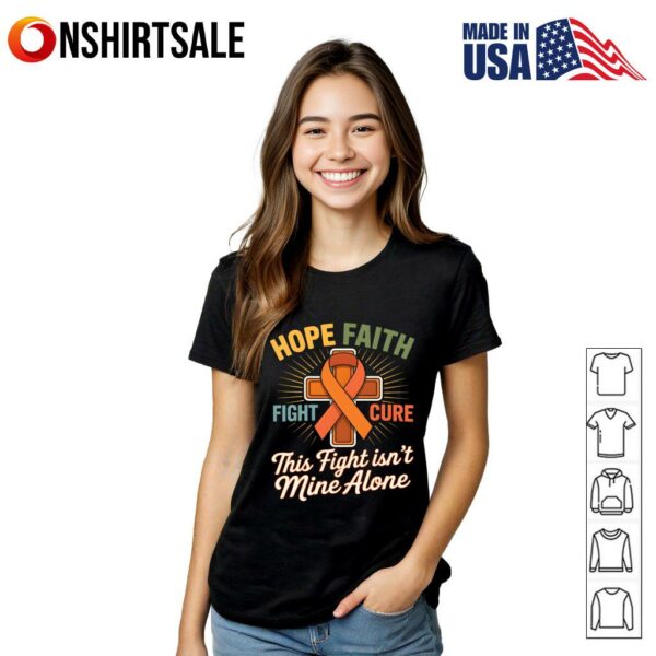 Hope Faith Fight Cure This Fight Isn’t Mine Alone T-Shirt