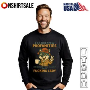 Husky I Do Not Spew Profanities I Enunciate Them Clearly Like A Fcking Lady T Shirt 2