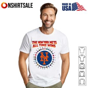 Mets All-time Wins Against Every Active MLB Franchise T-Shirt