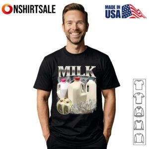 Milk Vintage Rap Lighting T Shirt 1