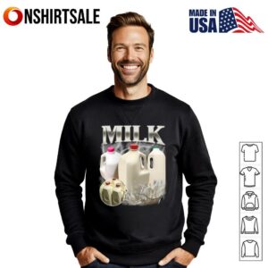Milk Vintage Rap Lighting T Shirt 2