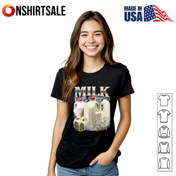 Milk Vintage Rap Lighting T-Shirt
