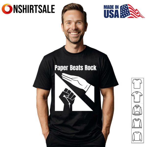 Paper Beats Rock T-Shirt