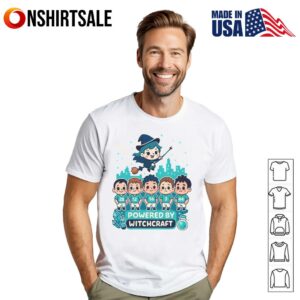 Powered by Witchcraft Seattle baseball T Shirt 1