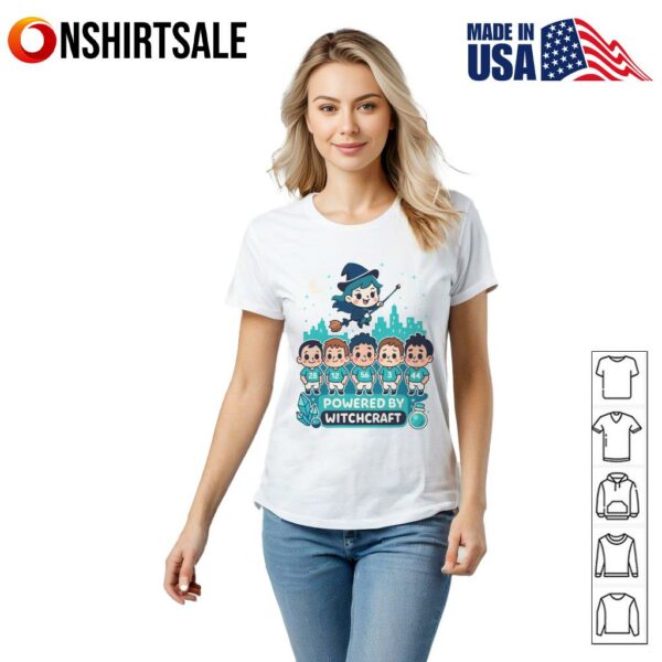 Powered by Witchcraft Seattle baseball T-Shirt