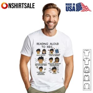 Reading Aloud To Kids T Shirt 1