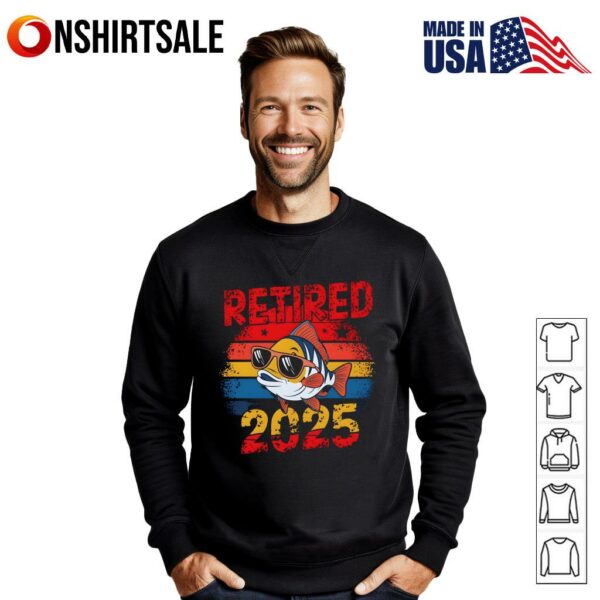 Retired  Fishing T-Shirt