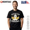 Skeleton Fisherman Holding Big Catch Funny Fishing Halloween Spooky Fisher T-Shirt