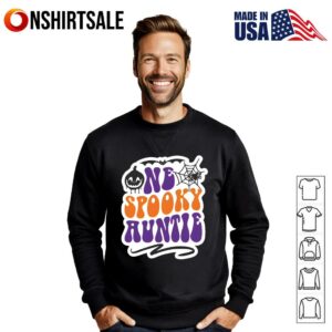 Spooky Auntie Halloween T Shirt 2