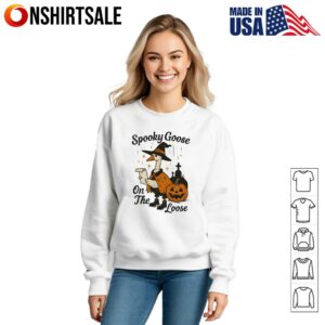 Spooky Goose On The Loose T Shirt 3