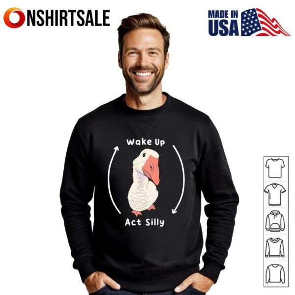 Wake Up Act Silly Duck T-Shirt