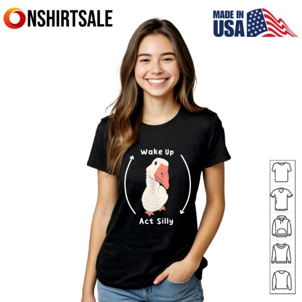 Wake Up Act Silly Duck T-Shirt