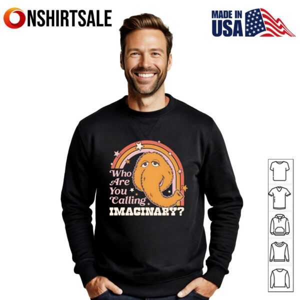 Who Are You Calling Imaginary Rainbow Star Gaphic T-Shirt